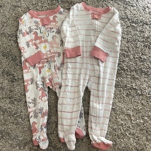 Honest clothing pj onesie bundle